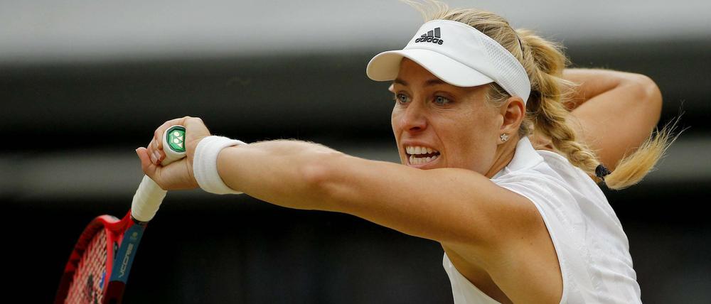Angelique Kerber steht bereits zum vierten Mal im Halbfinale von Wimbledon.