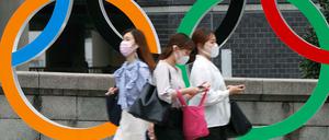 Während der Olympischen Spiele wird in Tokio erneut der Corona-Notstand herrschen.