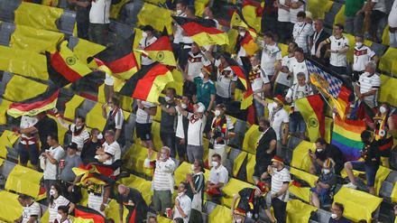 Deutschland gegen Ungarn in der Vorrunde der EM.