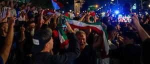 Italienische Party am Ku'damm.