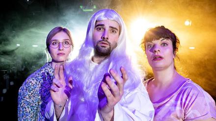 Wahrheitsvirus. Diesen Freitag feiert das Stück „Drei Lügen zu viel“ Premiere. 