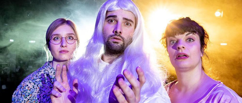 Wahrheitsvirus. Diesen Freitag feiert das Stück „Drei Lügen zu viel“ Premiere.