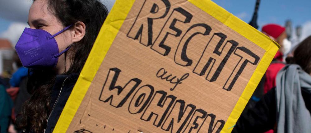 "Recht auf Wohnen" - Die Demonstranten wollen am 11. September gegen hohe Mieten und Verdrängung demonstrieren.