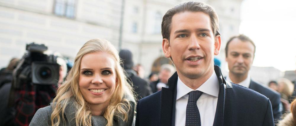 Susanne Thier und Sebastian Kurz werden Eltern.