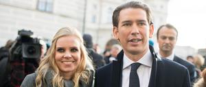 Susanne Thier und Sebastian Kurz werden Eltern.