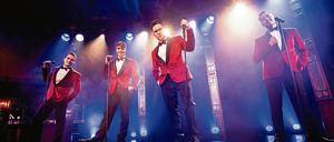 Von Doo-Wop bis Soul. Das junge Ensemble der Frankie-Valli-Show in der Bar jeder Vernunft.