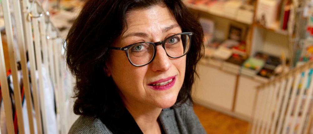 Strukturierte Offensive. Martina Tittel, Geschäftsführerin der Nicolaische Buchhandlung Berlin in Friedenau.