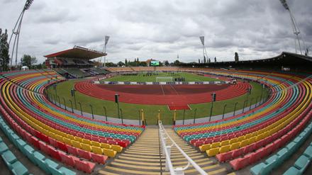 Im Friedrich-Ludwig-Jahn-Sportpark in Berlin soll wieder großer Sport stattfinden.