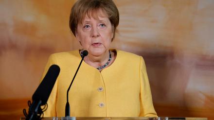 Bundeskanzlerin Angela Merkel zeigte sich in ihren Äußerungen schockiert über das Ausmaß der Hochwasser in Deutschland.