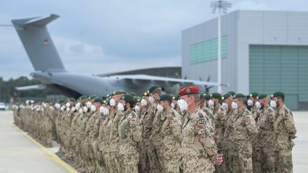 Die letzten Soldaten des deutschen Afghanistan-Einsatzes sind Ende Juni auf dem niedersächsischen Fliegerhorst ankommen. 