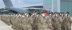 Die letzten Soldaten des deutschen Afghanistan-Einsatzes sind Ende Juni auf dem niedersächsischen Fliegerhorst ankommen. 