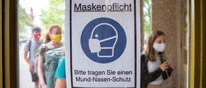 Nach den Ferien. So verlief im vergangenen August der erste Schultag am Berliner Rheingau-Gymnasium. 