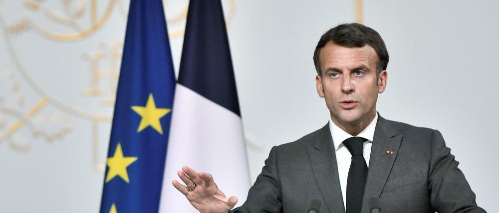 Frankreichs Präsident Macron will eine Impfpflicht im Gesundheits- und Betreuungswesen einführen.
