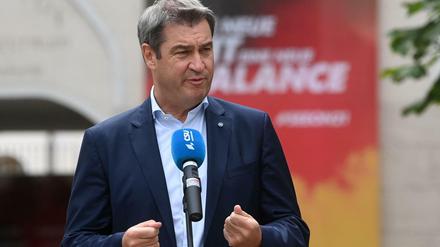 Markus Söder pocht auf Steuererleichterungen.