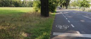 An vielen Bundesstraßen gibt es keine Radwege.