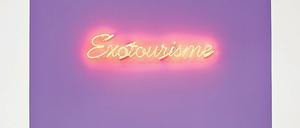 Dominique Gonzalez-Förster: „Exotourisme“ (2002) am Stand von Esther Schipper.