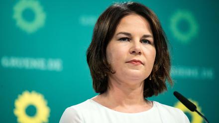 Die Kanzlerkandidatin der Grünen, Annalena Baerbock, steht weiter unter Druck.