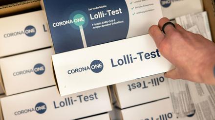 Die «Lolli-Test» - werden sie nach den Ferien an Schulen eingesetzt?