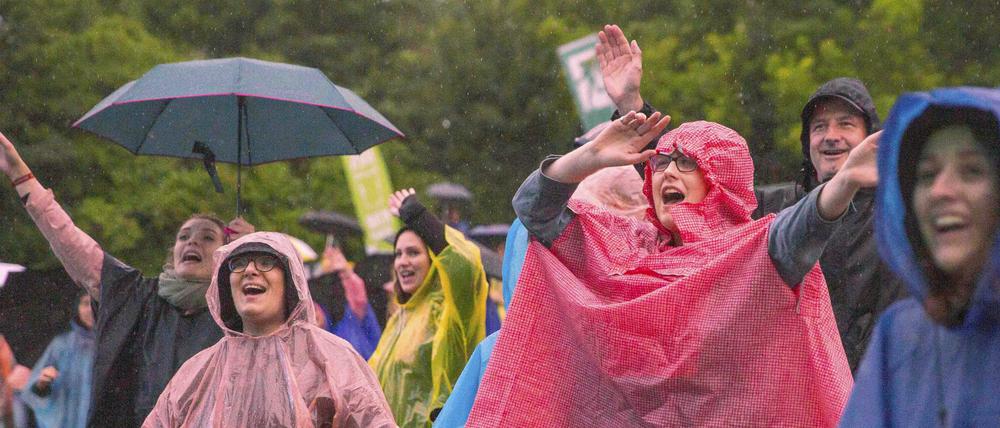 Poncho-Pogo. Auch möglich, aber nach 16 Monaten Warten hatten wir uns das etwas anders vorgestellt.