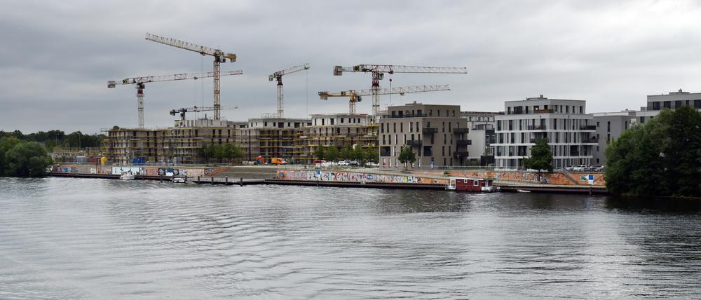 Die Wasserstadt Oberhavel in Spandau ist einer von 16 Orten in Berlin, an denen neue Quartiere entstehen.