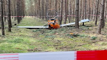 Eine einmotorige Propellermaschine ist in Niedergörsdorf-Oehna in Brandenburg abgestürzt.