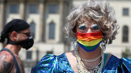Auf CSD und Dyke*March herrscht Maskenpflicht.