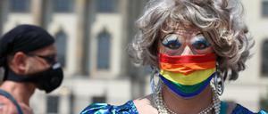 Auf CSD und Dyke*March herrscht Maskenpflicht.