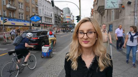 Anna Staroselski hat die Kundgebung „Jüdisches Leben ist keine Provokation!“ mitorganisiert.