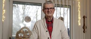 Klaus Feldmann aus Marzahn erzählt gerne von seiner Zeit bei der Aktuellen Kamera in Adlershof.