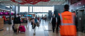 Das Terminal des Flughafens Berlin-Brandenburg (BER).