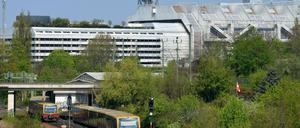 Das Internationale Congress Center ICC im Berliner Ortsteil Westend am westlichen Berliner S-Bahn-Ring ist denkmalgeschützt, kann wegen einer Belastung mit Asbest nicht genutzt werden.
