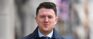 Der rechtsradikale britische Aktivist Tommy Robinson.