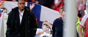 Am 12. Juni geschah das Unglück. Nach der Reanimation wird Christian Eriksen ins Krankenhaus gebracht.