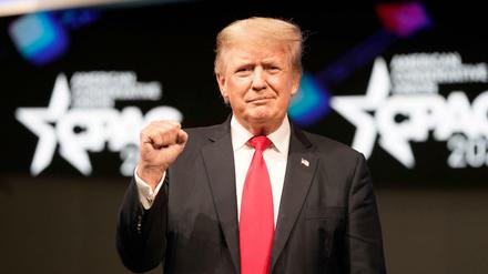 Donald Trump auf der Conservative Political Action Conference in Dallas.
