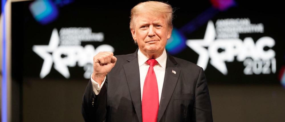 Donald Trump auf der Conservative Political Action Conference in Dallas.