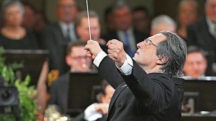 Con passione. Riccardo Muti hält Gefühle nicht zurück. 