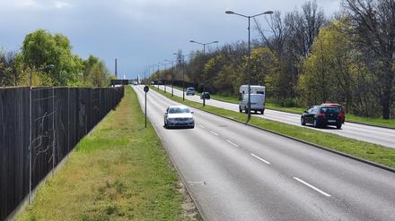 An der Wuhlheide beginnt das südliche Ende der TVO. 