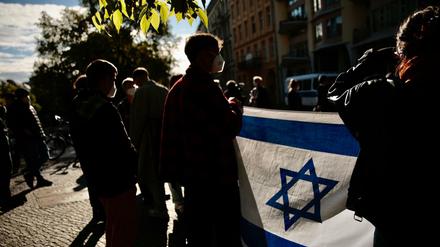 In Berlin findet eine Demo gegen Antisemitismus statt (Symbolfoto).