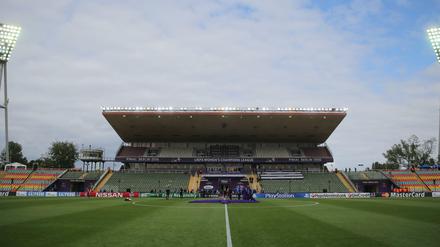Das eigentlich Ende 2020 geschlossene Stadion zuletzt für eine temporäre Nutzung umgestaltet worden. (Archivbild von 2015)