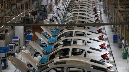 Auch die Autoindustrie kommt nach der Krise aktuell wieder in Schwung - vor allem dank dem guten Geschäft in China. 