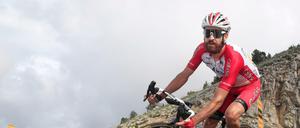 Der Deutsche Simon Geschke bei der Tour de France