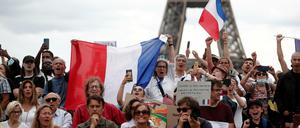 Allein in Paris gingen am Wochenende 160.000 Menschen auf die Straße, um gegen Verschärfungen zu protestieren.