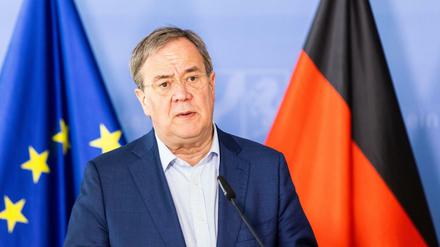 CDU-Chef und NRW-Ministerpräsident Armin Laschet ist in neuesten Umfragen hinter seine Konkurrenz zurückgefallen.