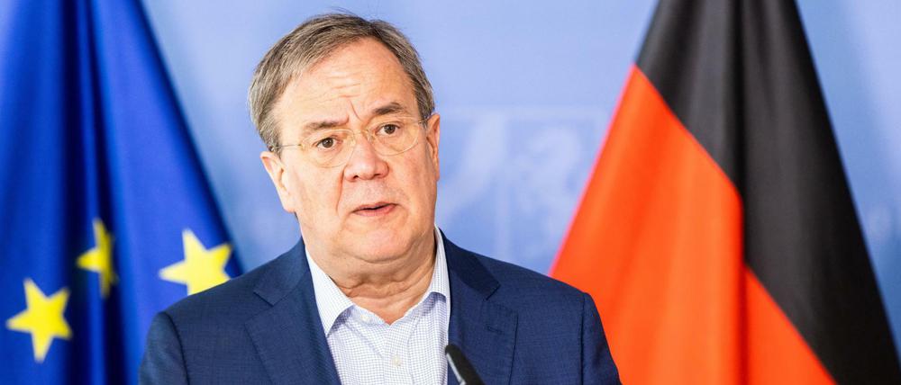 CDU-Chef und NRW-Ministerpräsident Armin Laschet ist in neuesten Umfragen hinter seine Konkurrenz zurückgefallen.