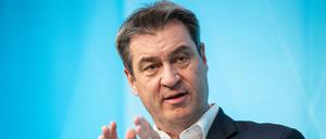 Markus Söder (CSU), Parteivorsitzender und Ministerpräsident von Bayern.