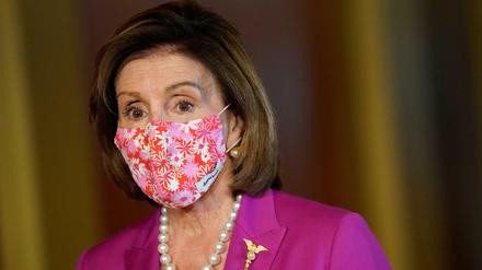 Die demokratische Vorsitzende des Repräsentantenhauses: Nancy Pelosi.