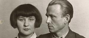Malerehepaar. August Sander fotografierte 1925/26 Martha und Otto Dix im Doppelporträt. 