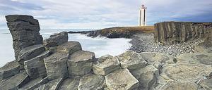 Basaltfelsen auf Island.