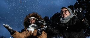 Bewohner und Touristen freuten sich über das ungewöhnliche Phänomen in Brasilien.