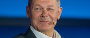 Olaf Scholz , SPD-Kanzlerkandidat und Bundesminister der Finanzen